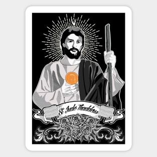 ST. JUDE THADDEUS - NOVENA IMAGE Sticker